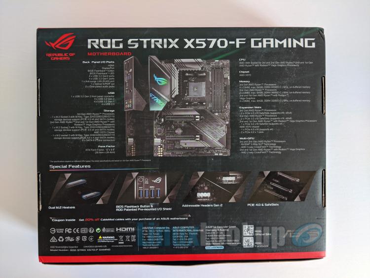 ASUS ROG STRIX X570-F GAMING Motherboard Review | Linuxlookup