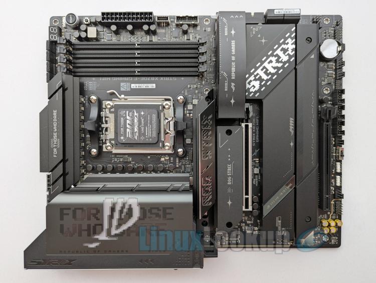 ASUS ROG Strix X870E-E Gaming WiFi Motherboard Linux Review