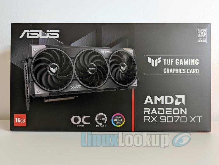 ASUS TUF Gaming Radeon RX 9070 XT OC Linux Review