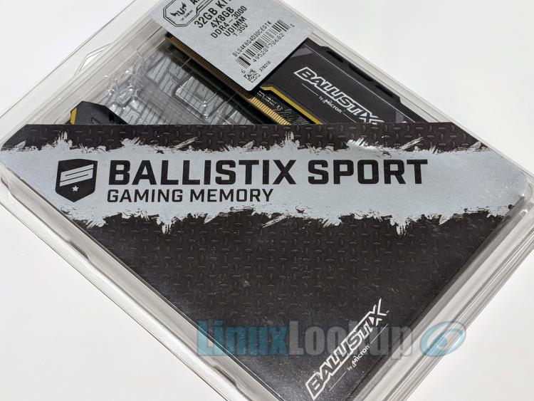 Ballistix Sport AT 32GB DDR4 Memory Kit Review | Linuxlookup