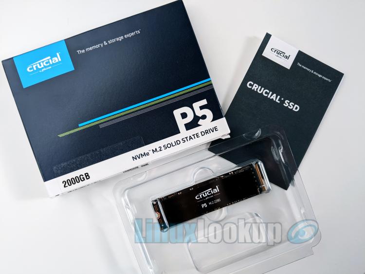 Crucial P5 2TB NVMe PCIe M.2 SSD Review | Linuxlookup