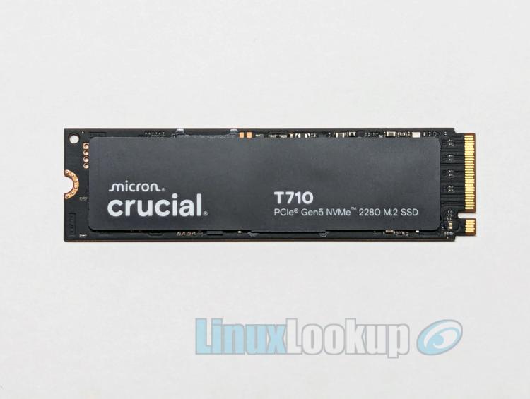 Crucial T710 2TB SSD Linux Review
