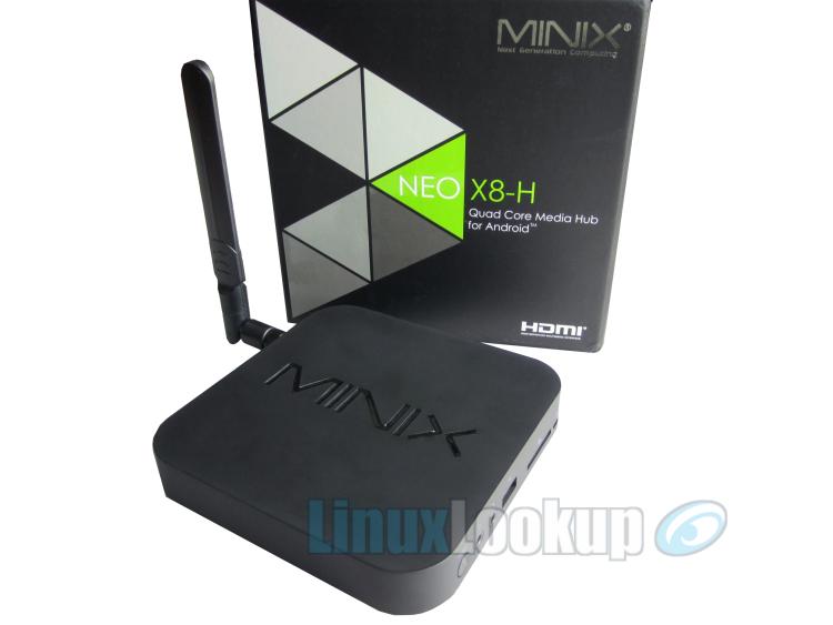 Minix NEO X8-H Plus Digital Media Streamer factory Quad Core 2GB/16GB Dual Band 4K.