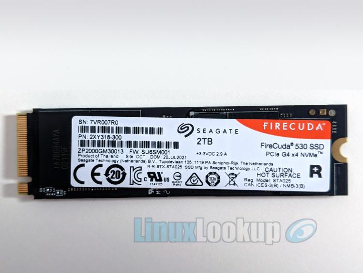 Seagate FireCuda 530 2TB NVMe M.2 SSD Review | Linuxlookup