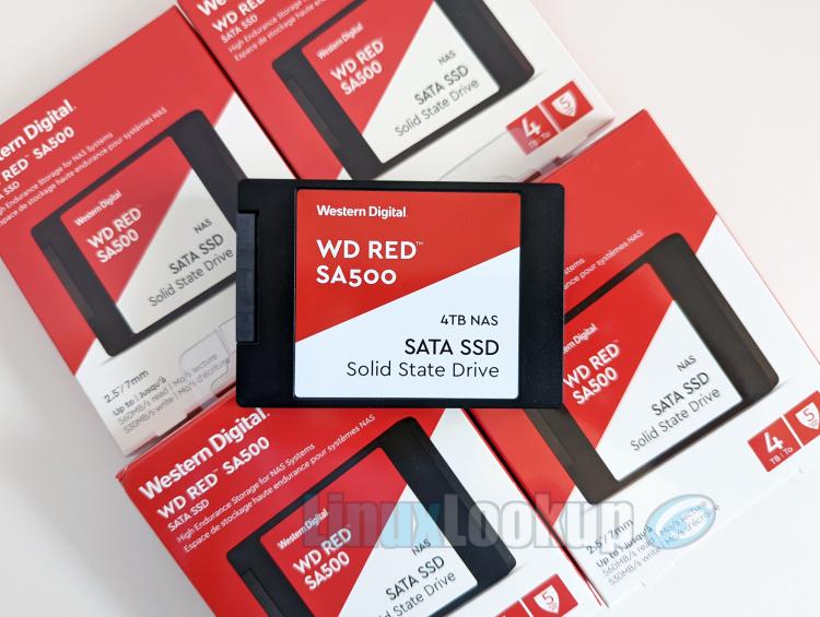 Solid State Drive (SSD) WD Red™ SA500 NAS, 4TB, 2.5, SATA III