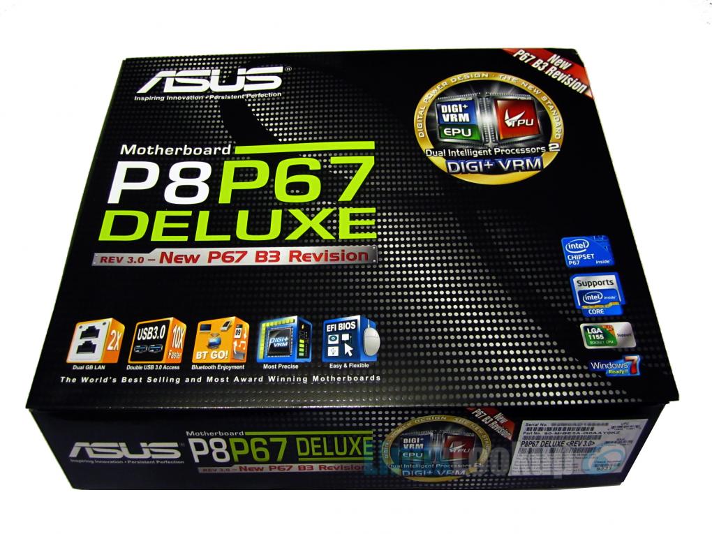 ASUS P8P67 (B3) Deluxe Motherboard Review | Linuxlookup