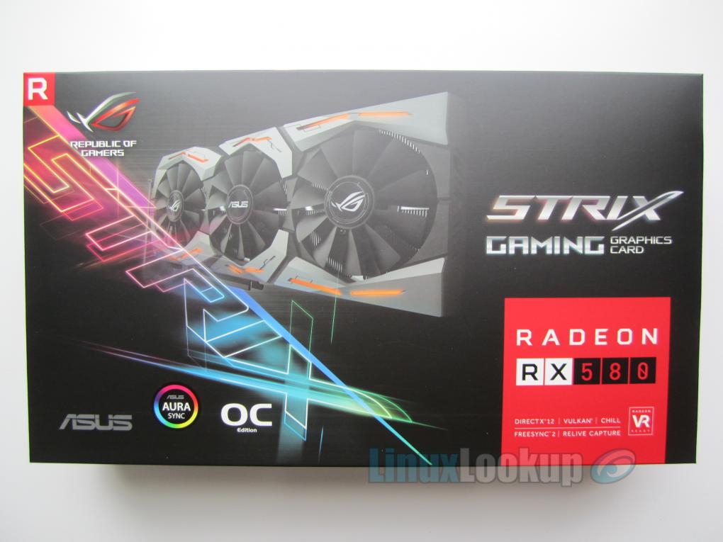 ASUS ROG Strix Radeon RX580 OC Edition Performance on Ubuntu Linux 