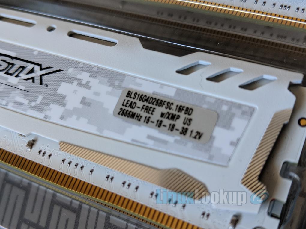 Ballistix Sport LT White 64GB DDR4 Memory Kit Review | Linuxlookup