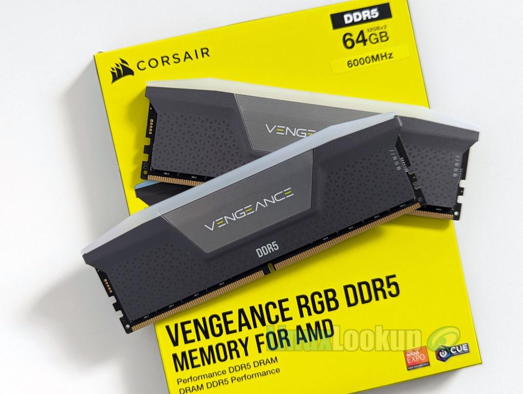 Corsair VENGEANCE RGB DDR5-6000 64GB Memory Kit Review | Linuxlookup