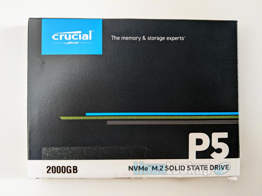 Crucial P5 2TB NVMe PCIe M.2 SSD Review | Linuxlookup