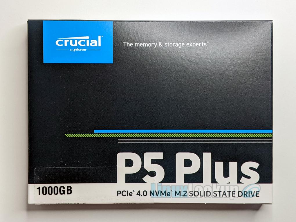  Crucial P5 Plus 1TB PCIe Gen4 3D NAND NVMe M.2