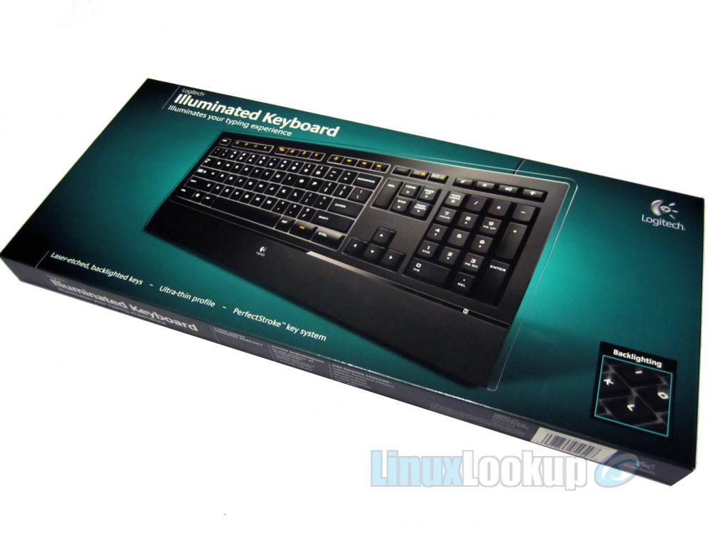 logitech illuminated k740 wired keyboard