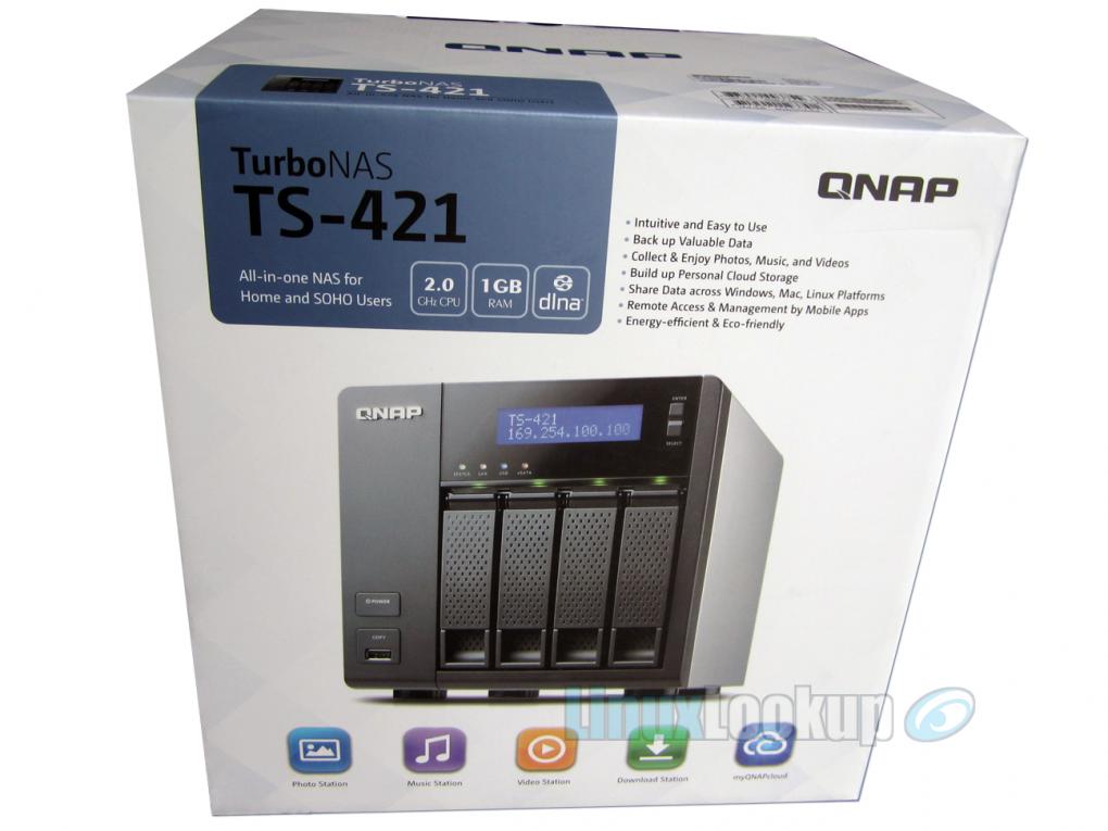 QNAP TS-421 NAS Review | Linuxlookup