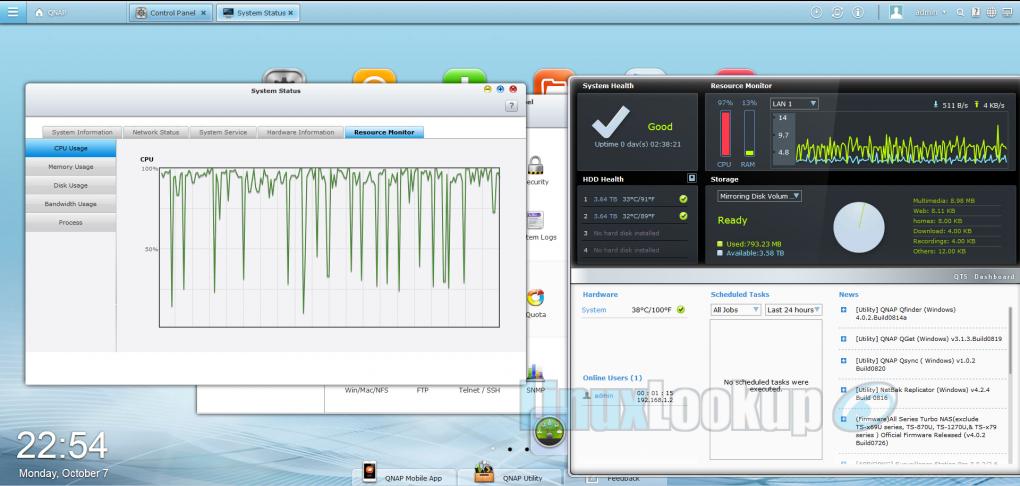 QNAP TS-421 NAS Review | Linuxlookup