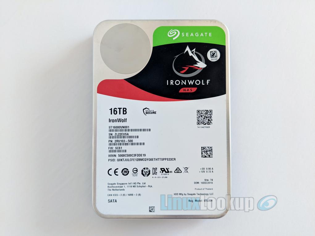 Seagate Ironwolf NAS 16TB Hard Drive Review | Linuxlookup