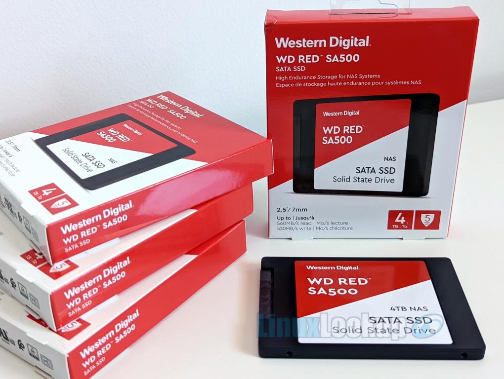 Western Digital WD Red SA500 2.5 1TB SATA III 3D NAND Internal Solid State  Drive (SSD) WDS100T1R0A